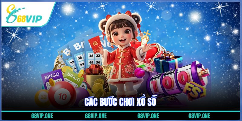 Các bước chơi xổ số