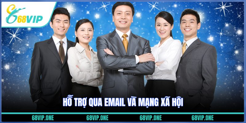 Hỗ trợ email cùng thông tin qua mạng xã hội